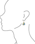 Shades of Earth Magnesite Earrings