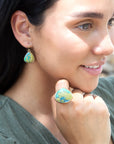 Shades of Earth Magnesite Earrings