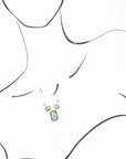 Shielded Turquoise and Sterling Silver Necklace