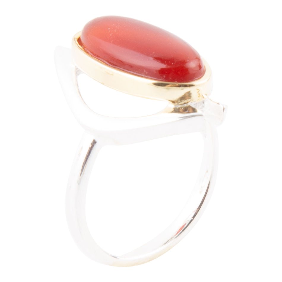 Shine Bright Carnelian Ring