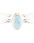 Shine Bright Larimar Cuff Bracelet