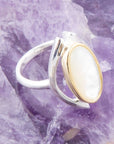 Shine Bright Mother of Pearl Ring