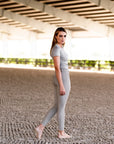 Seamless Short Sleeves Top