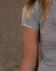 Seamless Short Sleeves Top