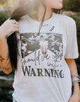 Should've Come with a Warning Western Graphic Tee