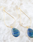 Simple Things Chrysocolla Drop Earrings