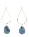 Simple Things Chrysocolla Drop Earrings