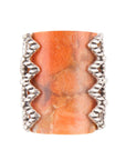 Sluice Orange Coral Ring
