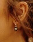 Small Silver Bead Earrings