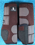 Chocolate Classic Equine Legacy System Horse Hind Sport Boot Pair
