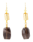 Smoky Quartz Drop Earrings