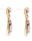 Smooth Teardrop Matrix Earrings