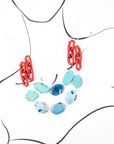 Southwest Mix Agate Statement Necklace