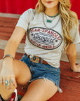 Star Spangled Cowgirl Graphic Tee