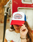 Star Spangled Cowgirl Trucker Hat