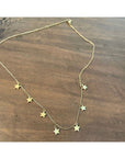 Star choker necklace