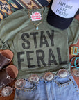 Stay Feral Graphic Tee