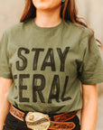 Stay Feral Graphic Tee