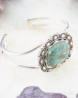 Sterling Silver and Blue Turquoise Cuff Bracelet