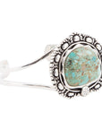 Sterling Silver and Blue Turquoise Cuff Bracelet