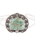 Sterling Silver and Blue Turquoise Cuff Bracelet