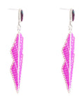 Straight To The Point Seed Bead Earrings