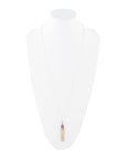 Straightaway African Opal Pendant Necklace
