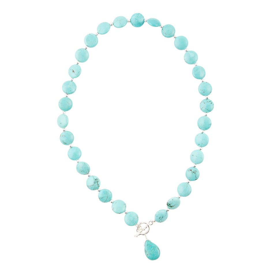 Sunday Best Turquoise Toggle Necklace
