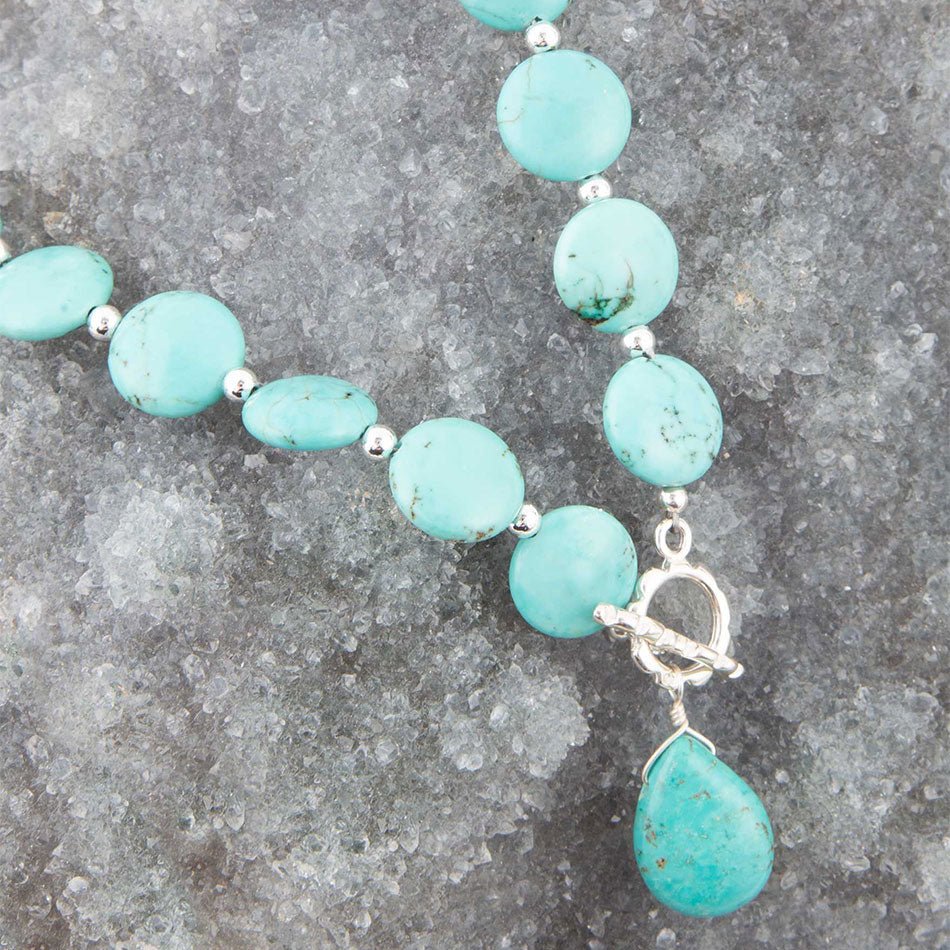 Sunday Best Turquoise Toggle Necklace