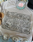Sunflower Engraved Graphic Tee