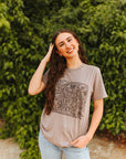 Sunflower Engraved Graphic Tee