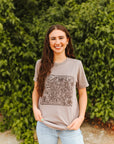 Sunflower Engraved Graphic Tee