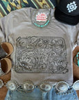 Sunflower Engraved Graphic Tee