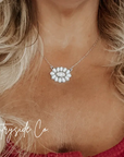 Dolly White Stone Necklace