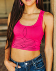 The Original, Viral Boot Stitch Western Tank Top