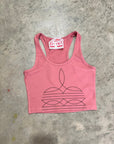 The Original, Viral Boot Stitch Western Tank Top