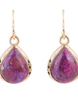 The Perfect Drop of Purple Turquoise Earrings