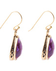 The Perfect Drop of Purple Turquoise Earrings