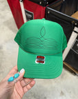 The Viral Boot Stitch Trucker Hat