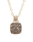 Three Turquoise Stone Necklace