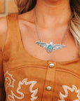 Thunderbird Turquoise Chain Necklace