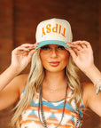 Tipsy Embroidered Trucker Hat