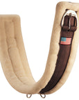 Toklat Horse Cinch Roller Buckle Deluxe Wool Back Natural Made In Usa