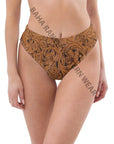 Yeehaw Tooled Leather Bikini Bottom