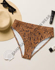 Yeehaw Tooled Leather Bikini Bottom