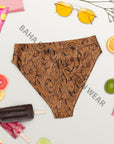 Yeehaw Tooled Leather Bikini Bottom