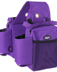 Tough 1 Nylon Water Bottle/Gear Carrier Saddle Bag, Purple