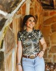 Tree Camo Crop Top
