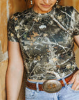 Tree Camo Crop Top