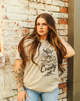 Trump Country Western Graphic Tee
